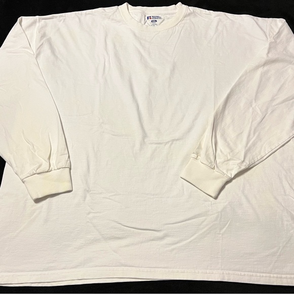Russell Athletic Other - NWOT Russell Athletic White Long Sleeve TShirt Men’s 2XL